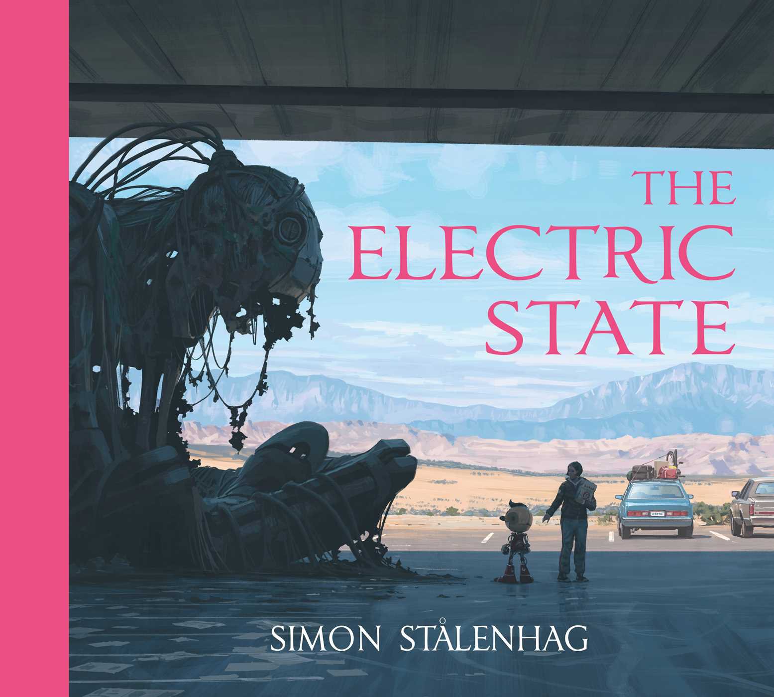 The Electric State by Simon Stalenhag book cover