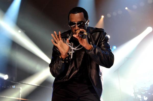 P Diddy and Diddy-Dirty Money perform during 'MTV Crashes Glasgow - headlined by Diddy-Dirty Money' at The Old Fruit Market on September 29, 2010 in Glasgow, Scotland.