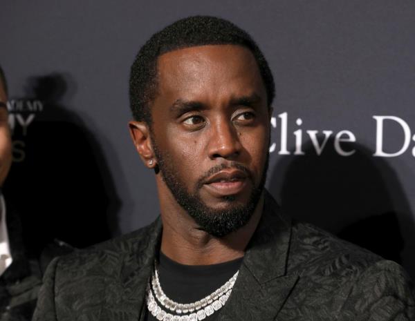 Sean Combs arrives at the Pre-Grammy Gala And Salute To Industry Icons at the Beverly Hilton Hotel on Saturday, Jan. 25, 2020, in Beverly Hills, Calif.